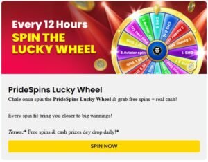 Spin the Lucky Wheel – Win up to 100 Free Spins – No Deposit Required